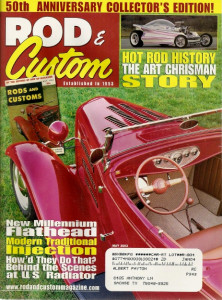 ROD & CUSTOM 2003 MAY - ART CHRISMAN STORY, FUTURIAN, 50 yrs of ROD & CUSTOM